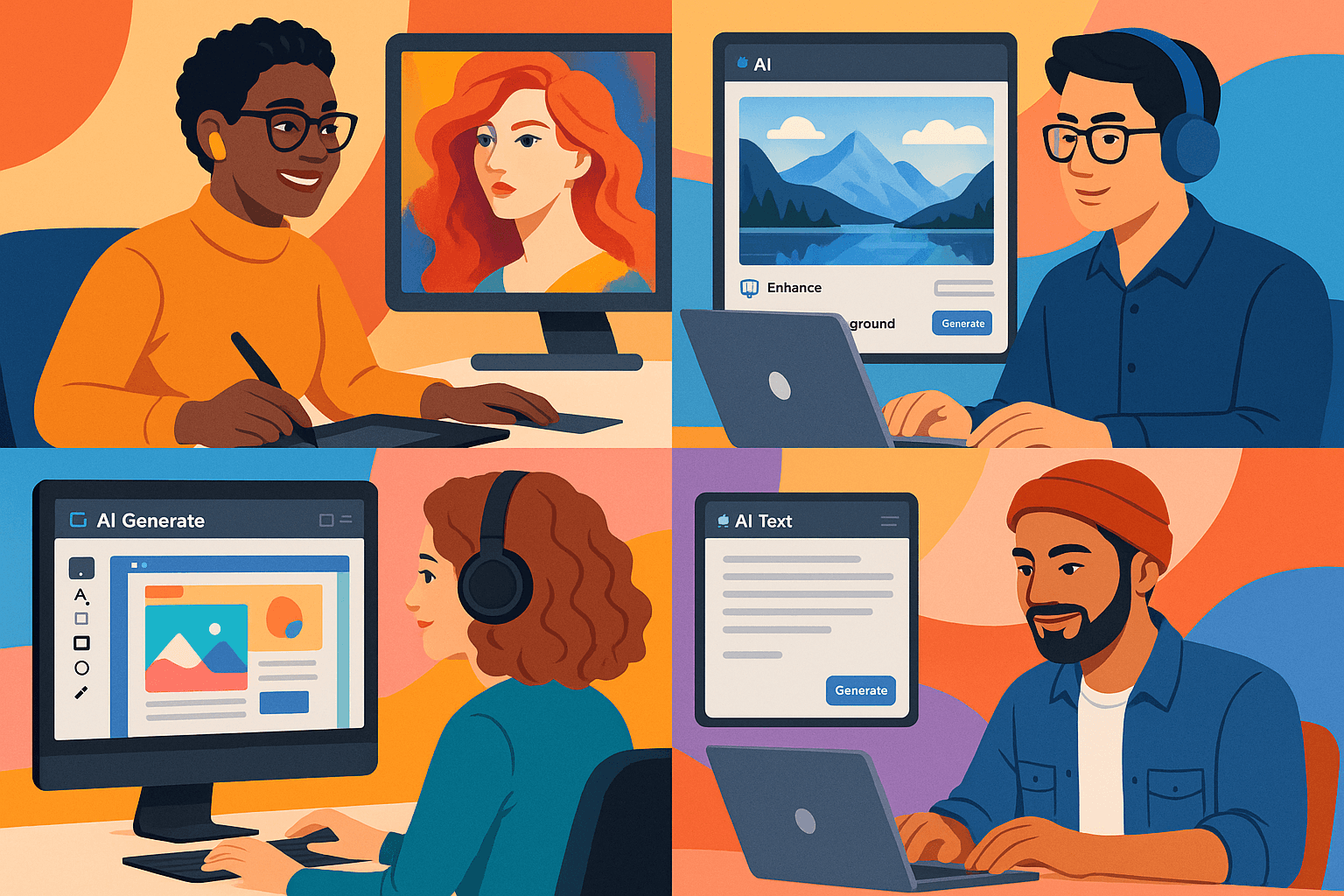 Essential Features of AI Platforms for Creatives - AI article hero image
