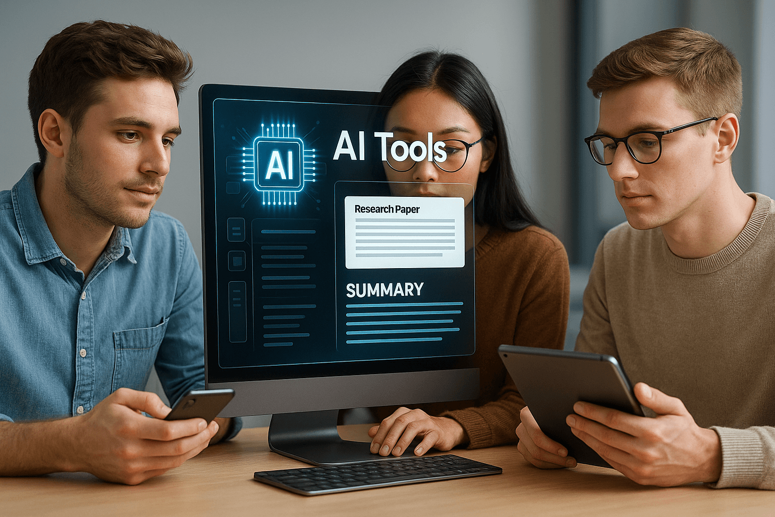 How to Use AI to Summarize Research Papers and Textbooks in Minutes - AI article hero image