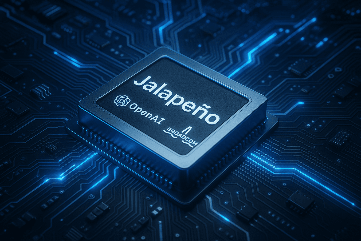 OpenAI and Broadcom Unveil Jalapeño: A Custom LLM Inference Chip - AI article hero image