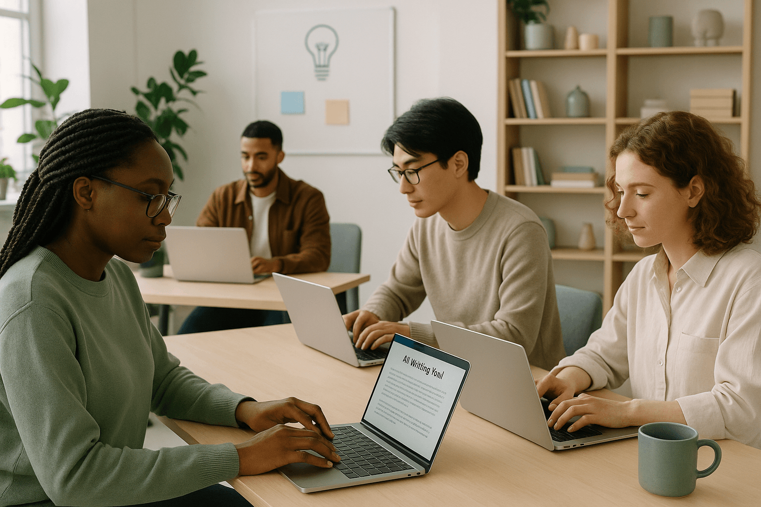 The Best AI Writing Tools for Content Creators Who Hate Sounding Like a Robot - AI article hero image
