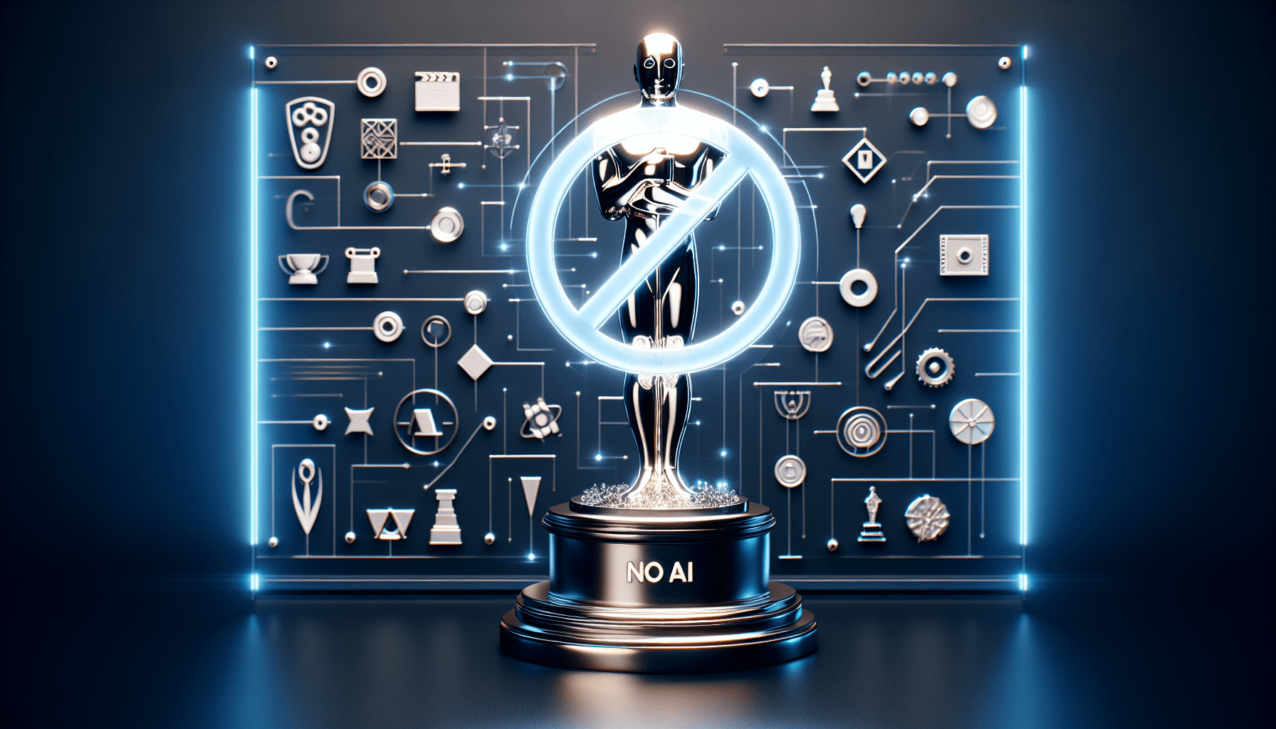 Academy Awards Ban AI-Generated Content: A New Era for Filmmaking - AI article hero image