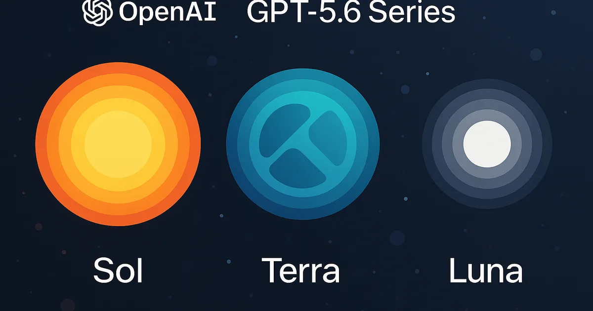 OpenAI's GPT-5.6 Series: A New Era in Language Models - AI article hero image