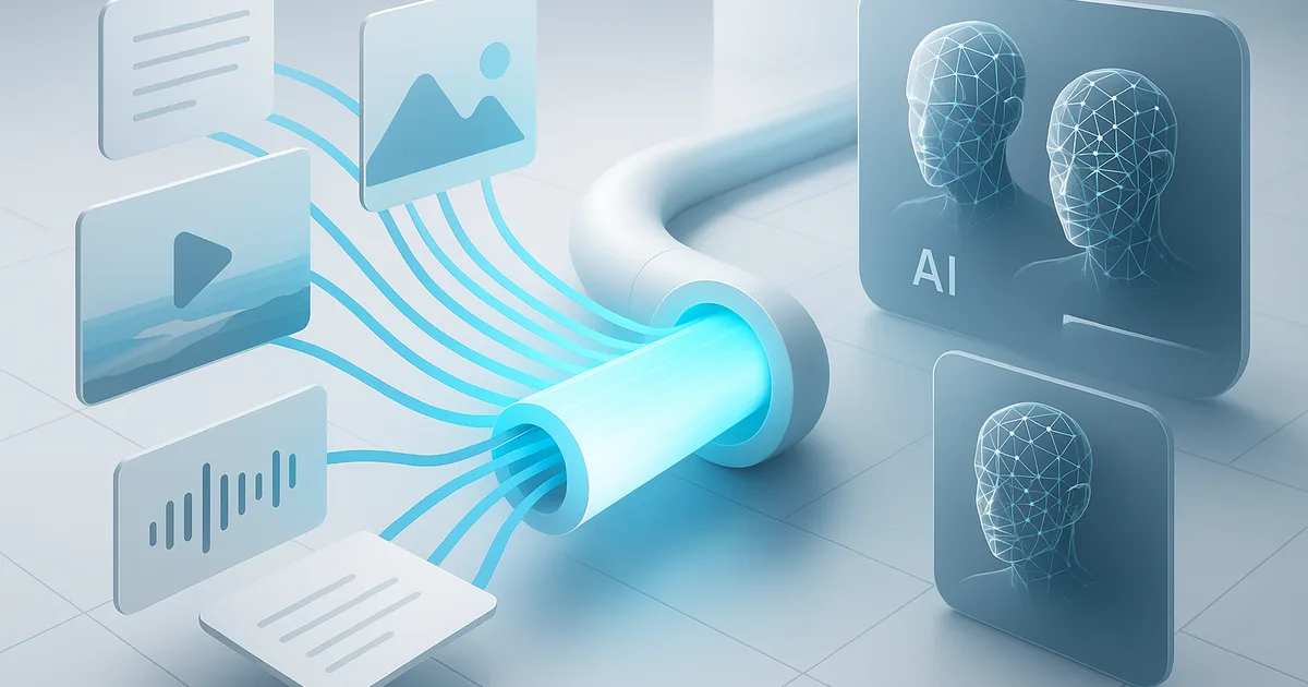 Integrating Multimodal AI with Existing Data Pipelines - AI article hero image